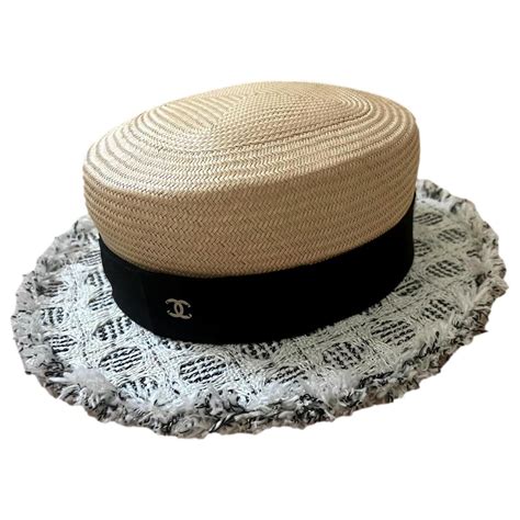 chanel chapeau de paille